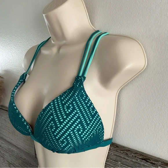 True Craft Teal Bikini Set - Picture 2 of 7